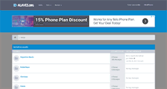 Desktop Screenshot of alaves.org