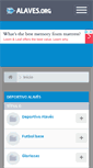 Mobile Screenshot of alaves.org